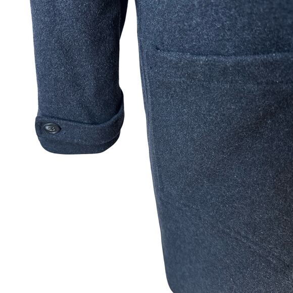 S. Rothschild Women’s Wool Toggle Coat - Size 16 - Charcoal Gray - Picture 7 of 9